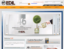 Tablet Screenshot of edil.com